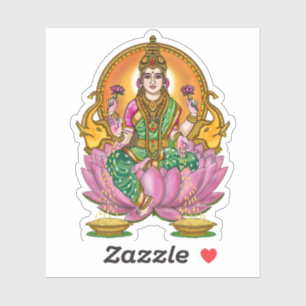 Adesivos da Deusa Lakshmi