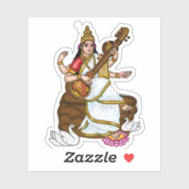 Adesivos da Deusa Saraswati