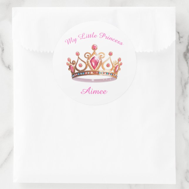 Adesivos da Minha Pequena Princesa (Bolsa)