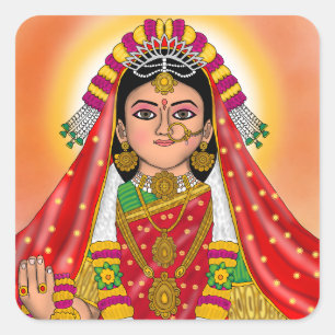Adesivos da Shree Radha