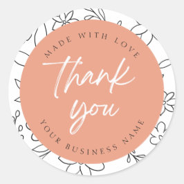 Adesivos de agradecimento