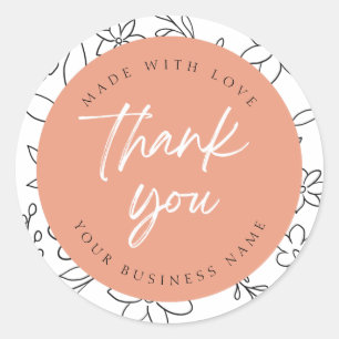 Adesivos de agradecimento