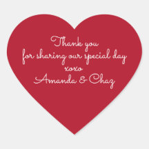 Adesivos de agradecimento