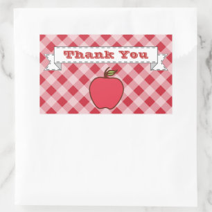 Adesivos de Agradecimento da Apple