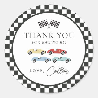Adesivos de Agradecimento de Aniversário de Carro