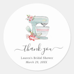 Adesivos de agradecimento para chá de panela de mi