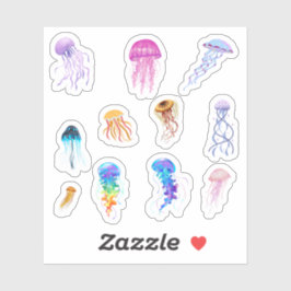 Adesivos de Água-viva