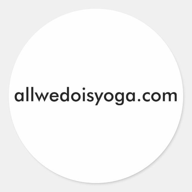 adesivos de alwedoisyoga (Frente)