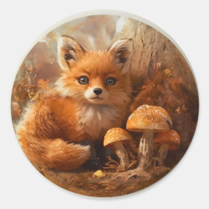 Adesivos de Amigos da Floresta – Animais Fofos da