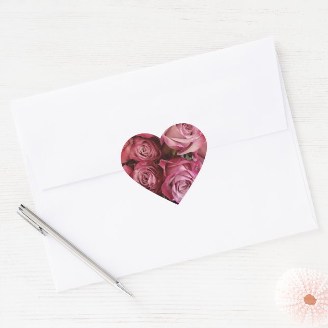 adesivos de amor cardíaco (Envelope)