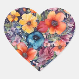 adesivos de amor cardíaco