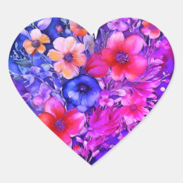 adesivos de amor cardíaco