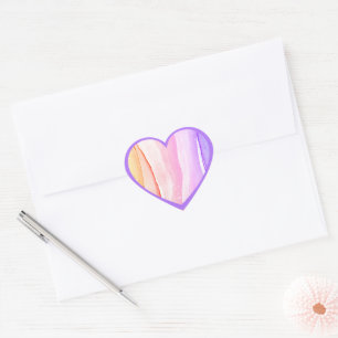 adesivos de amor cardíaco