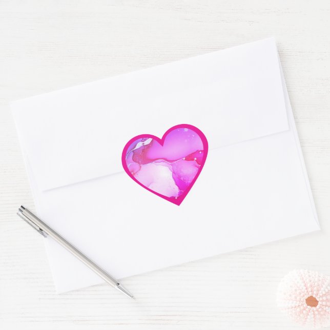 adesivos de amor cardíaco (Envelope)