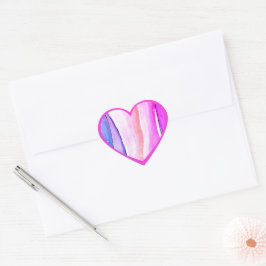 adesivos de amor cardíaco