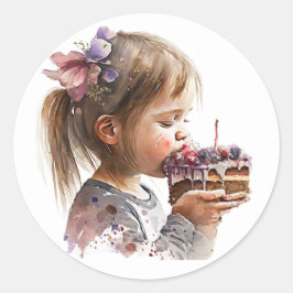 Adesivos de Aniversário Bonitos
