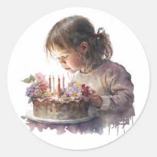 Adesivos de Aniversário Bonitos