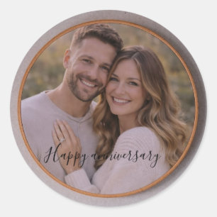 Adesivos de aniversário de casamento adesivos de f