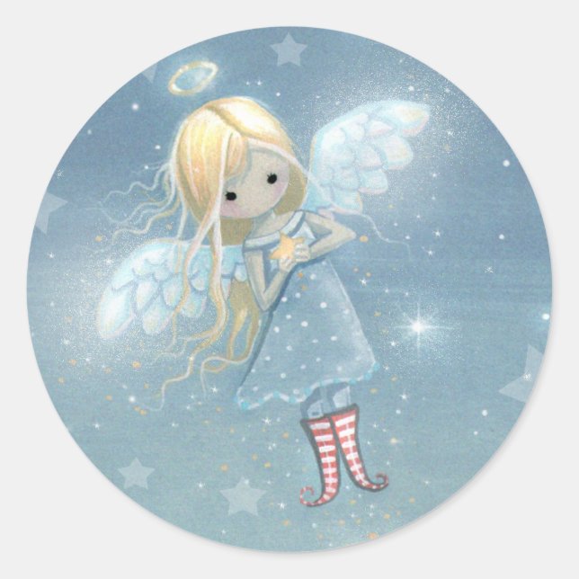 Adesivos de Anjo da Estrelinha (Frente)