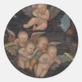 ADESIVOS DE ANJO DE NATAL PARA EMBALAGEM DE PRESEN