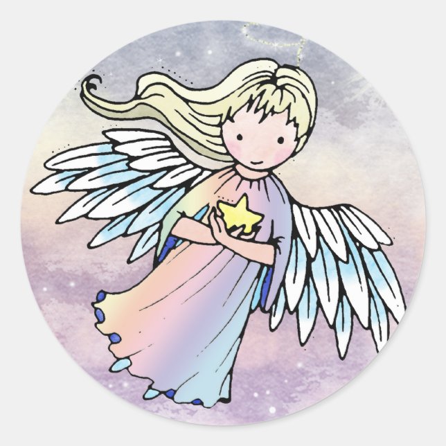 Adesivos de Anjo Lindinho (Frente)