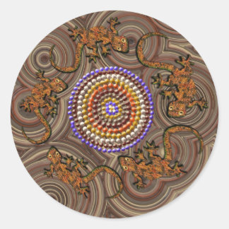 Adesivos de Arte do Deserto de Estilo Aborígenes A