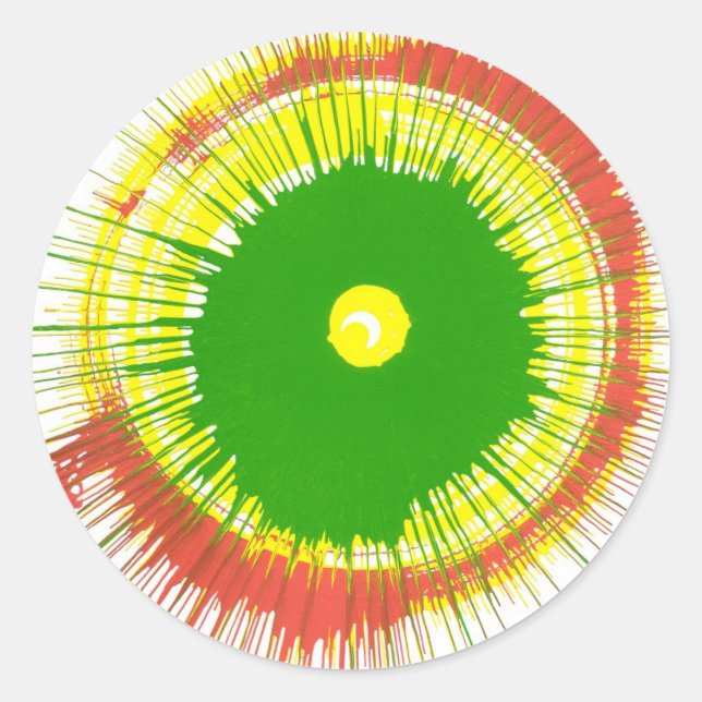 Adesivos de arte em rotação (Frente)