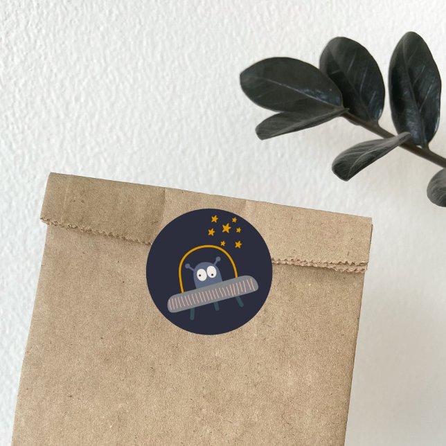 Adesivos de Aventura Espacial Marciana Divertidos (Criador carregado)