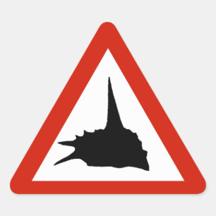 Adesivos de aviso Goathead