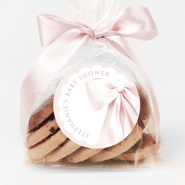 Adesivos de Babá de Arco Rosa Bonito Fofo (Criador carregado)