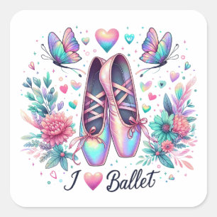 Adesivos de Ballet Bailarina