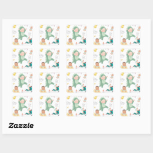 Adesivos de Bebê Menino Fofo – Adesivos Adoráveis