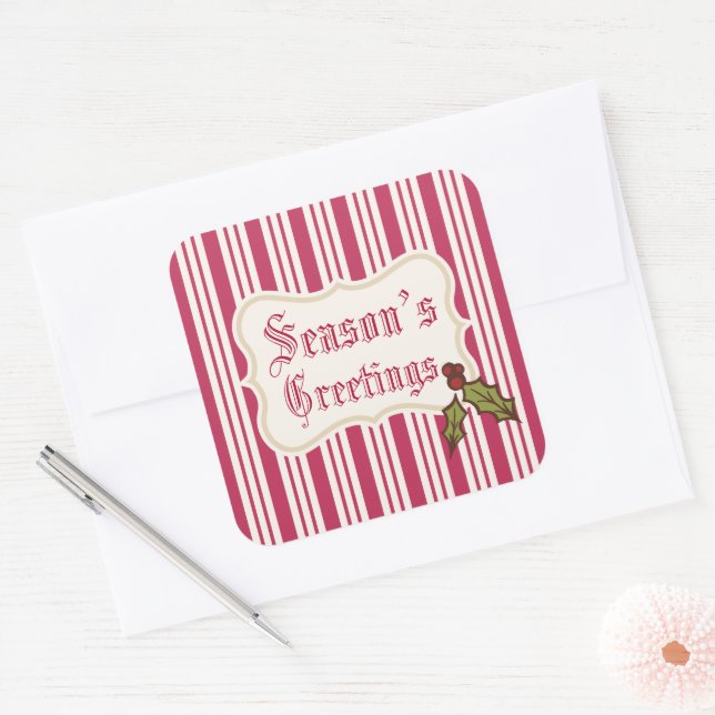 Adesivos de Boas Festas  (Envelope)