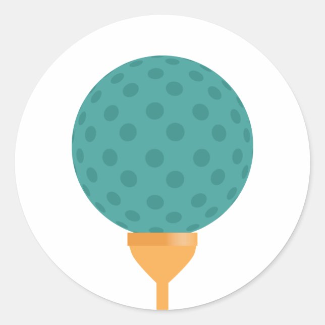 Adesivos de Bola de Golfe (Frente)