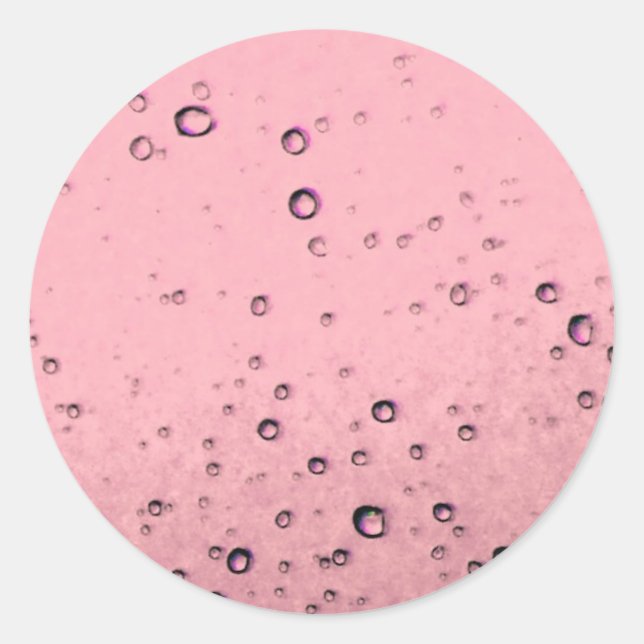 Adesivos de bolhas cor-de-rosa (Frente)