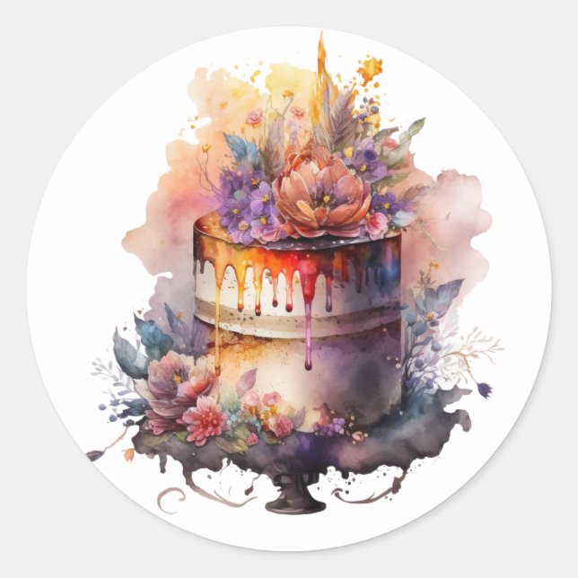 Adesivos de Bolo Lindos (Frente)