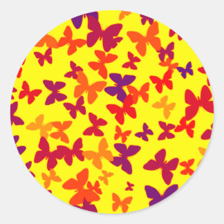 Adesivos de borboletas de Verão