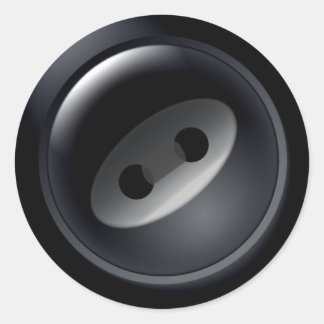 Adesivos de Botão Preto