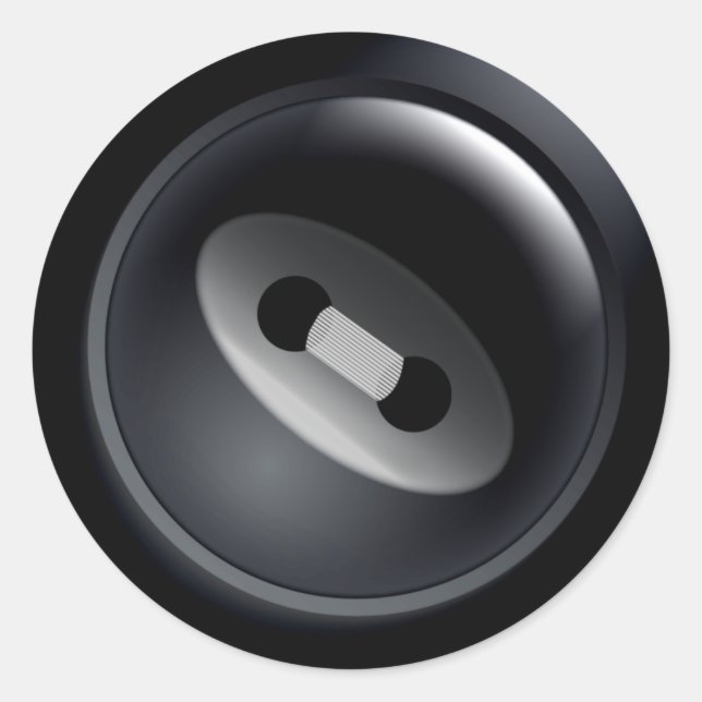 Adesivos de botões pretos (Frente)