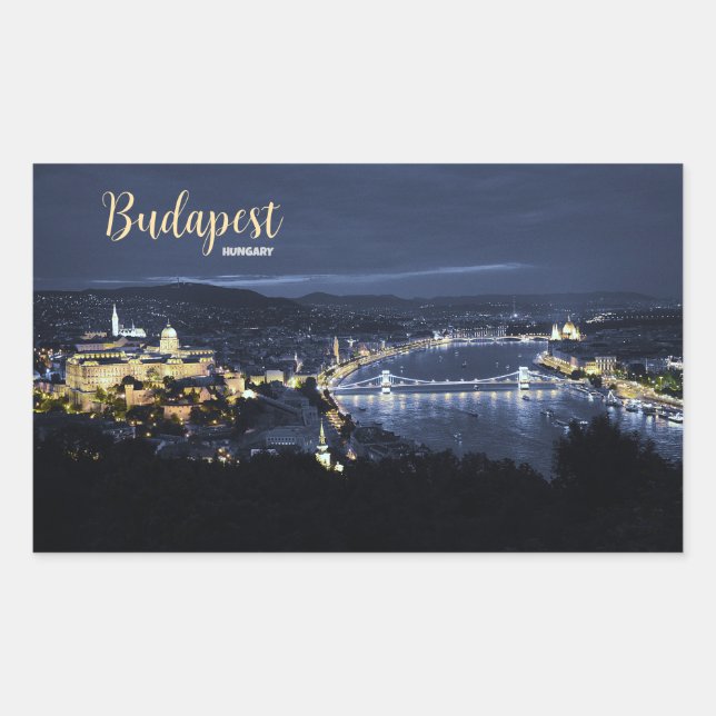 Adesivos de Budapeste Hungria (Frente)