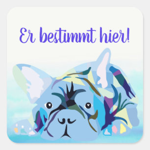 Adesivos de Bulldogue Francês