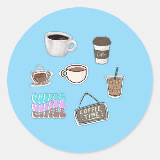 Adesivos de café