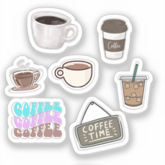 Adesivos de café