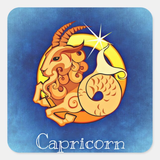 adesivos de capricorn zodiac (Frente)