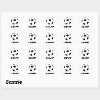 Adesivos de Cartazes de Futebol Branco