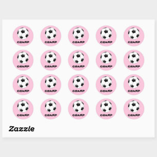 Adesivos De Cartazes De Futebol Rosa