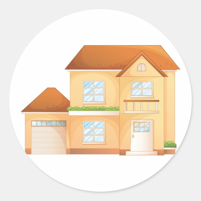 Adesivos de Casa Suburbana (Frente)