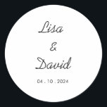 adesivos de casamento<br><div class="desc">Os adesivos de casamento para favores são uma forma excelente de adicionar um toque pessoal ao seu dia especial. Você pode usar adesivos para personalizar favores de casamento, como caixas doces, bolsas de presente ou até garrafas de vinho. Os adesivos podem ser personalizados para corresponder ao tema do casamento e...</div>