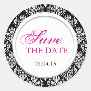 Adesivos de Casamento Preto e Branco