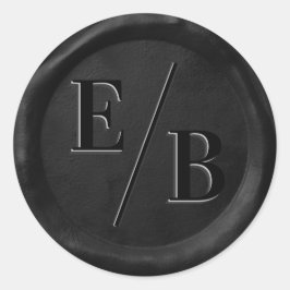 Adesivos de Cera Preta para Selar Envelopes de Cas